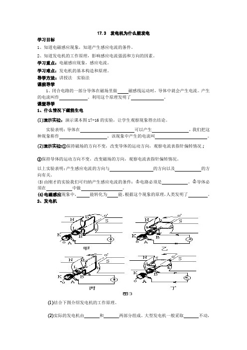 17.3  发电机为什么能发电 (2)