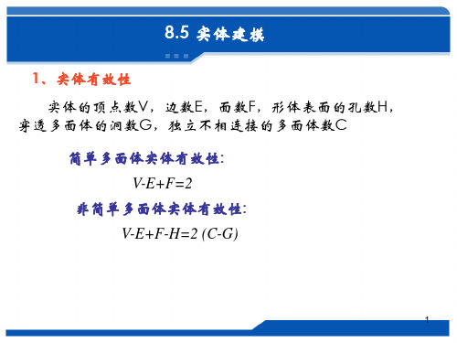 CAD实体特征建模和主模型技术 new解析