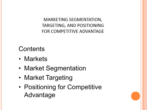 4 segment market