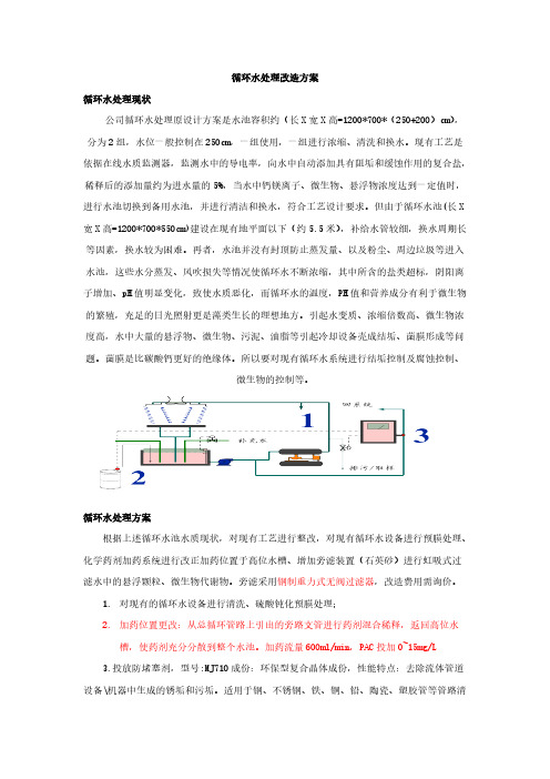 【VIP专享】循环水处理改造方案