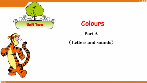 人教版PEP小学英语三年级上册Part A Letters and sounds-课件