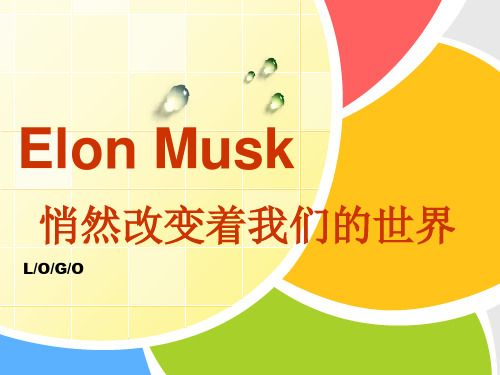 Elon Musk人物传记