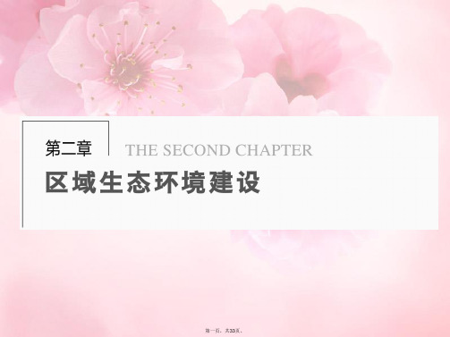 高中地理 第二章 区域生态环境建设 第1课 荒漠化的防治课时1课件 新人教版必修3