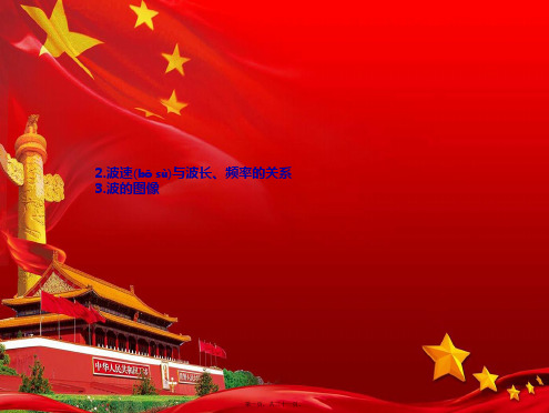 高中物理第二章2波速与波长、频率的关系3波的图像