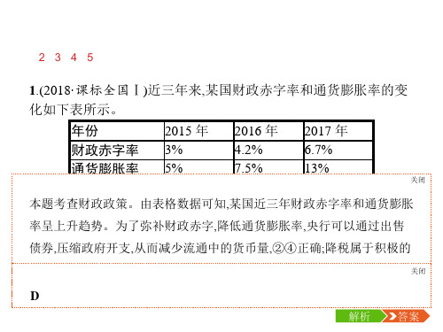 高考政治一轮复习课件财政与税收