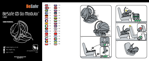 iZi Go Modular 宝宝车座用户手册说明书