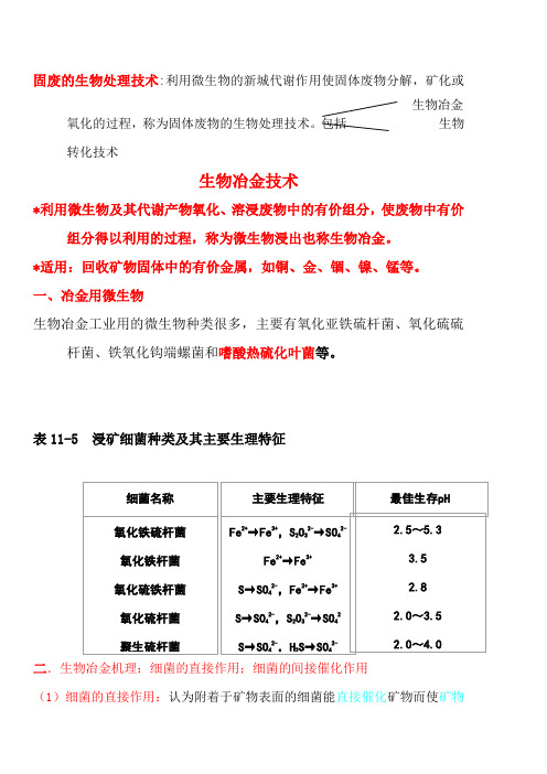 固废的生物处理