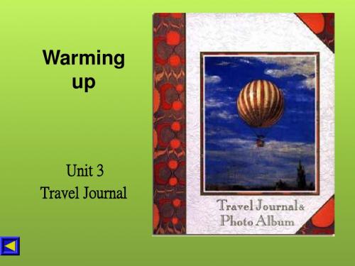 人教版高一英语必修1课件： Unit3 Travel Journal (共53张PPT)