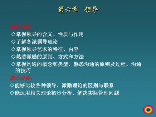 管理学概论第6章