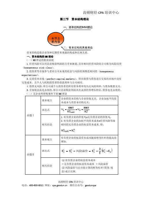 注册会计师讲义《财管》第十章资本结构04