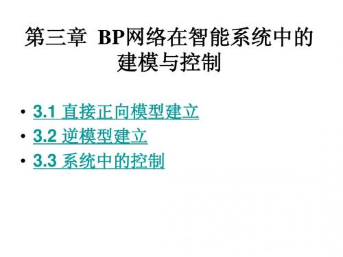 神经网络--BP网络ppt03