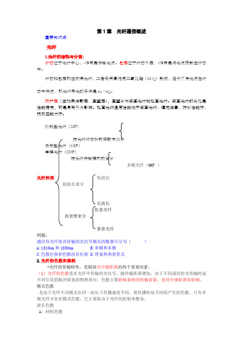 有线传输与接入