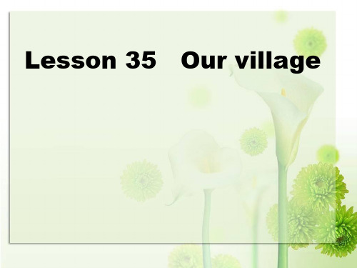 新概念一册课件lesson35(共43张PPT)