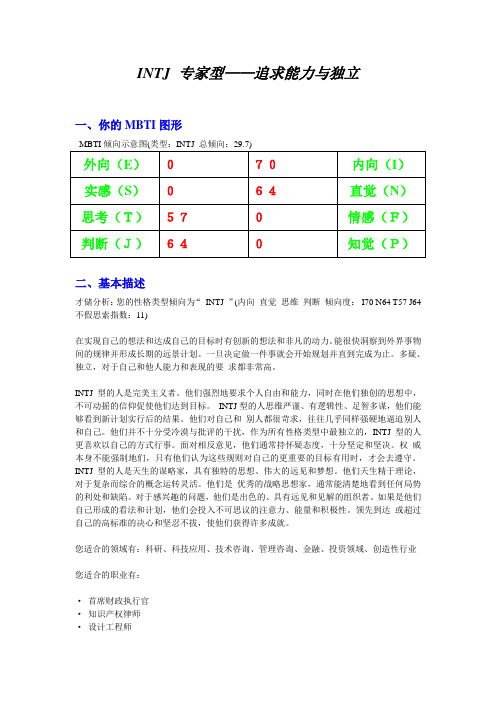 mbti性格测试