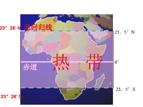 非洲炎热的气候PPT课件