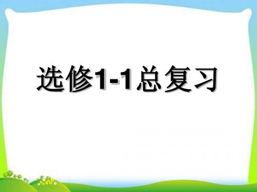 1-1知识点汇总