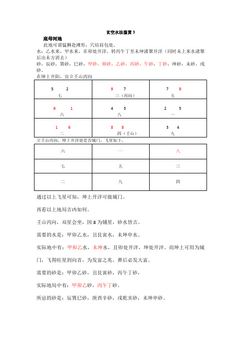 玄空水法鉴赏3