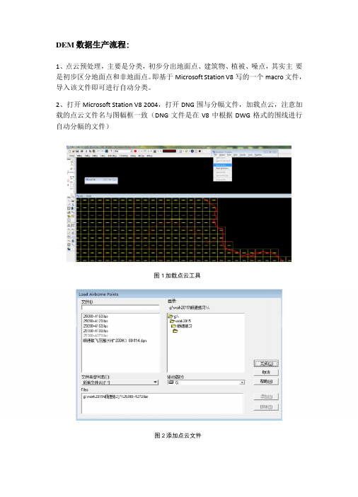 DEM数据生产流程图