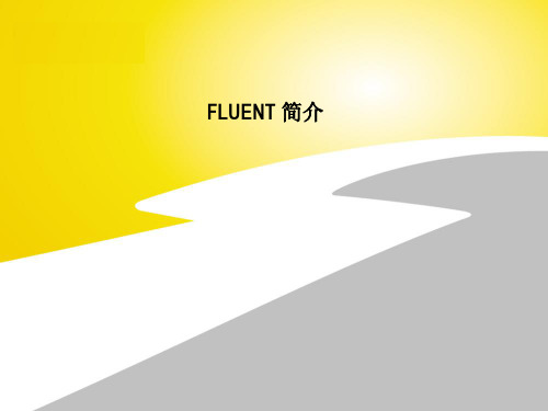 第2讲 fluent总体介绍-PPT课件