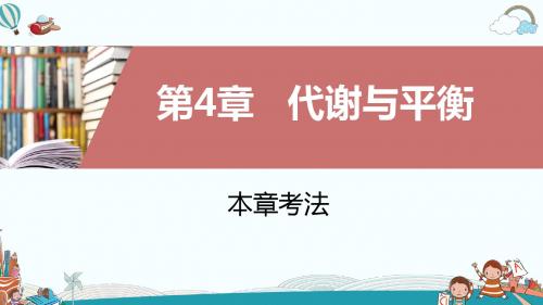 九年级科学第4章本章考法(3)