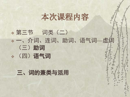 汉语言学助词