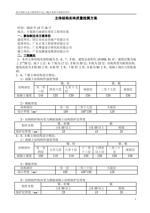 实体检测方案(丰泰)