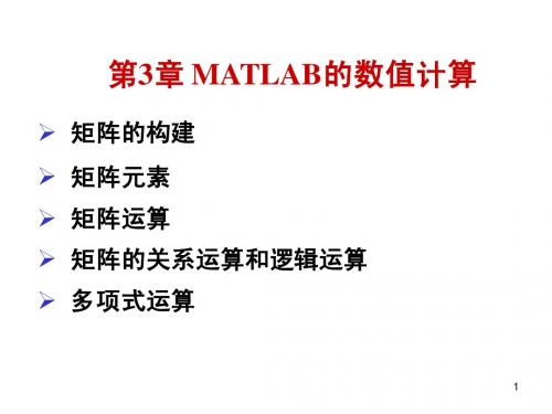 MATLAB课件第3_4章