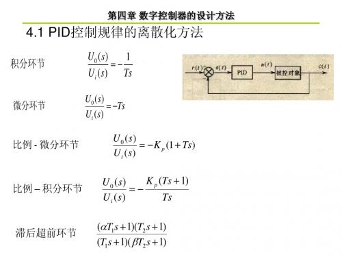 计算机控制系统-数字控制器设计演示