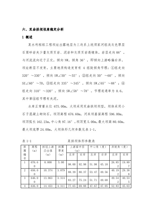 拱坝设计计算书2.doc