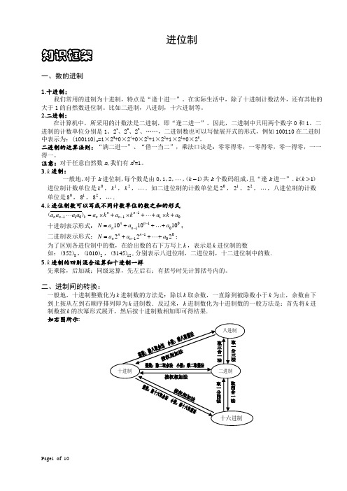 四年级数论进位制