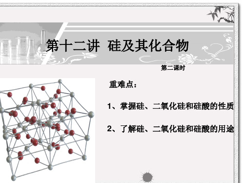 硅及其化合物课件