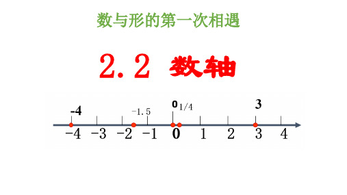 2.2 数轴 课件 2023—2024学年北师大版数学七年级上册