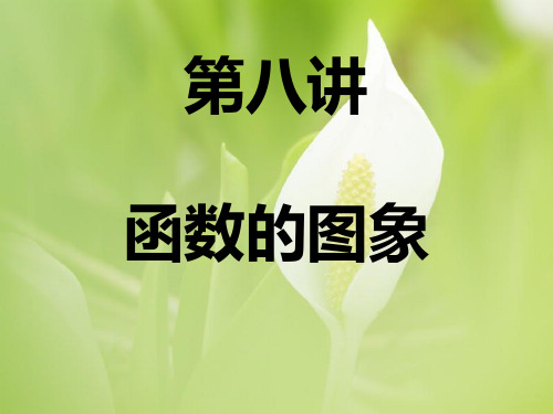 函数图像PPT教学课件