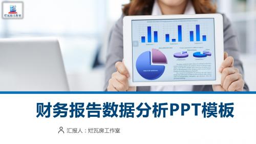 财务报告数据分析工作汇报PPT模板