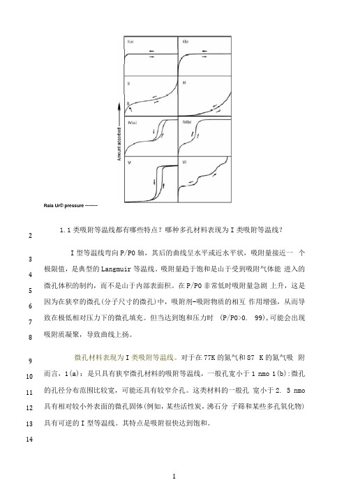 最新氮气吸附脱附曲线