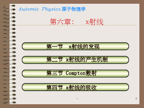 质量吸收系数则 ppt