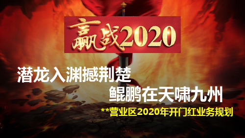 保险：2019年开门红复盘2020年开门红业务规划37页