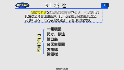 工业管道布置图设计教程PPT课件