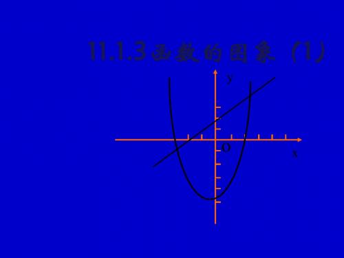 11.1.3函数的图像(1)vb