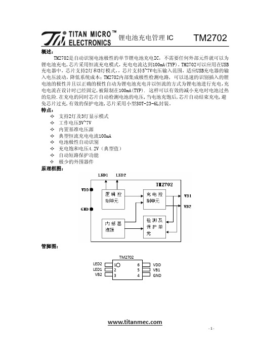 TM2702 datasheet