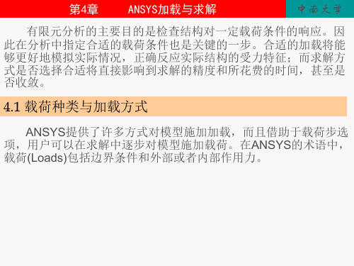 第4章 ANSYS加载与求解OK