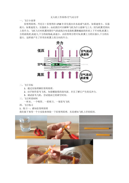 无人机工作原理-空气动力学