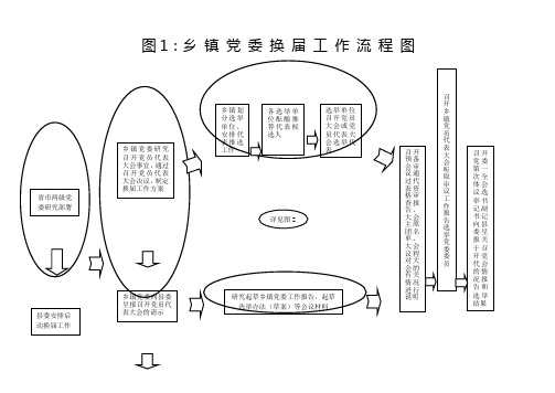 乡镇党委领导班子推选产生工作流程图