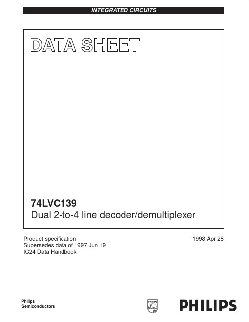 74LVC139数据手册