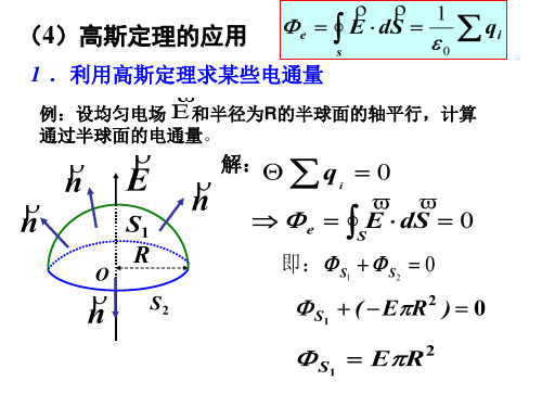 高斯定理应用