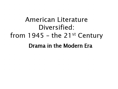 美国戏剧7、American-Drama