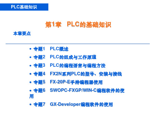 PLC项目实训教案(PPT226页)