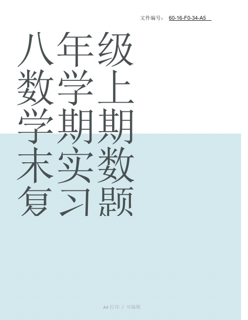 整理实数复习专题知识点及例题