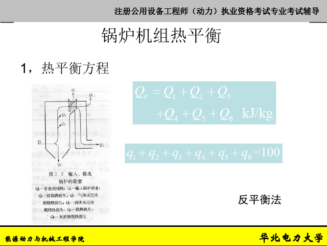 02-02-锅炉机组热平衡