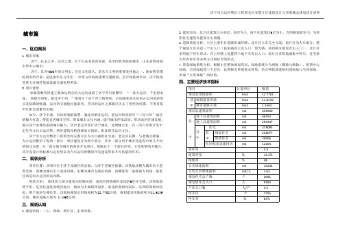 济宁市古运河整治工程国光村安置片区设计说明